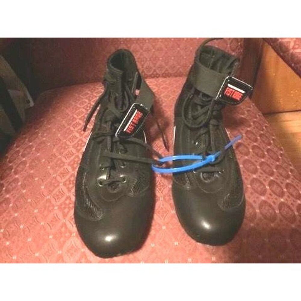 Fistrage Boxing Shoes Size 10 Black Lightweight High Top Athletic Footwear